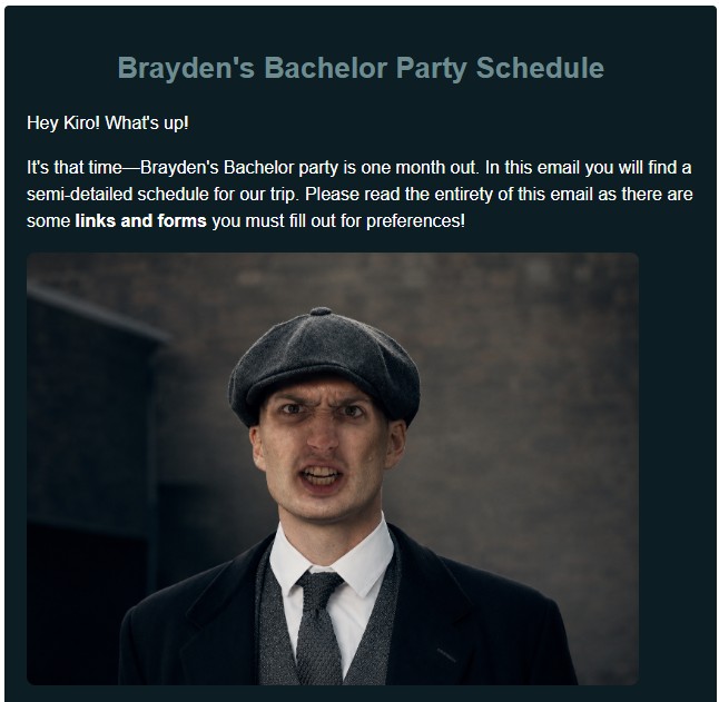 Screenshot of my personal portfolio website